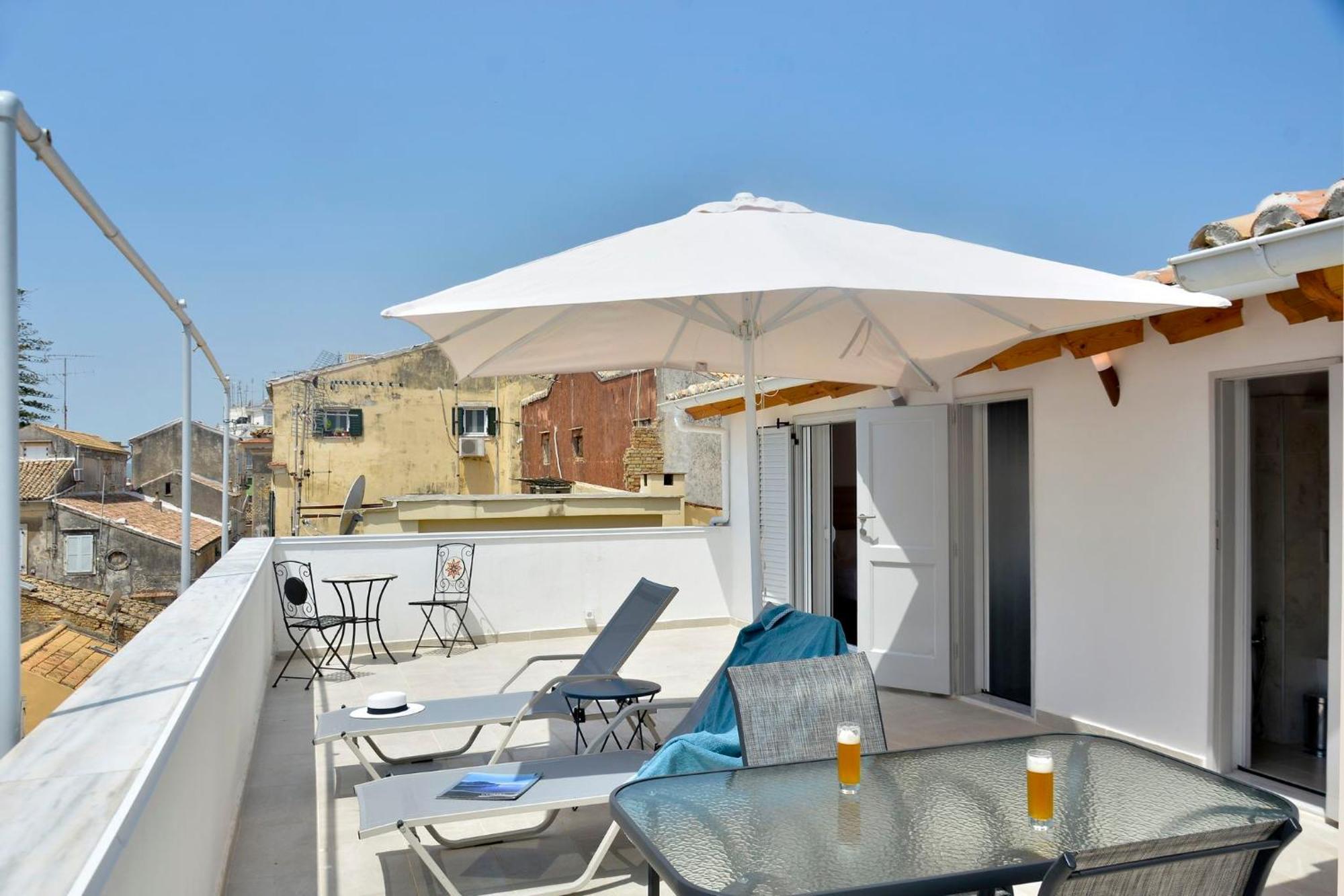 Corfu Town West Apartment Exterior foto